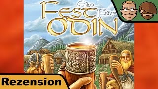YouTube Review vom Spiel "Ein Fest für Odin" von Hunter & Cron - Brettspiele
