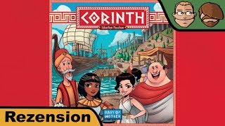 YouTube Review vom Spiel "Corinth" von Hunter & Cron - Brettspiele