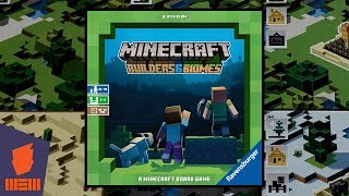 YouTube Review vom Spiel "Minecraft: Builders & Biomes" von BoardGameGeek