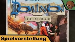 YouTube Review vom Spiel "Dominion: Die Intrige (1. Erweiterung)" von Hunter & Cron - Brettspiele