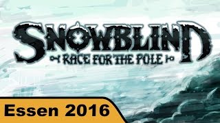 YouTube Review vom Spiel "Snowblind: Race for the Pole" von Hunter & Cron - Brettspiele