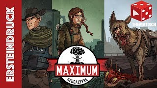 YouTube Review vom Spiel "Maximum Apocalypse" von Brettspielblog.net - Brettspiele im Test