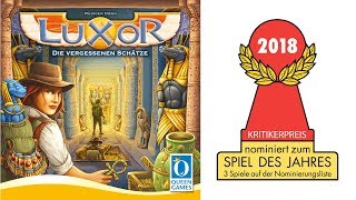 YouTube Review vom Spiel "Luxor" von Spiel des Jahres