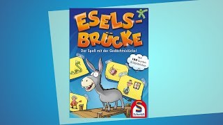 YouTube Review vom Spiel "Eselsbrücke" von SPIELKULTde
