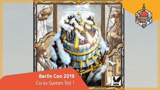 YouTube Review vom Spiel "Steamopolis" von Hunter & Cron - Brettspiele