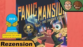 YouTube Review vom Spiel "Panic Mansion" von Hunter & Cron - Brettspiele