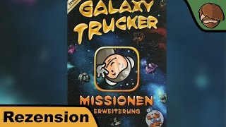 YouTube Review vom Spiel "Galaxy Trucker: Die Große Erweiterung" von Hunter & Cron - Brettspiele