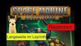 YouTube Review vom Spiel "Space Marine Adventures: Im Labyrinth Der Necrons" von Spielama