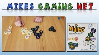 YouTube Review vom Spiel "Hive" von Mikes Gaming Net - Brettspiele