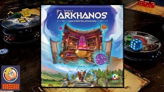 YouTube Review vom Spiel "The Towers of Arkhanos" von BoardGameGeek