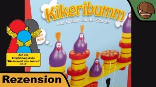 YouTube Review vom Spiel "Kikeribumm" von Hunter & Cron - Brettspiele