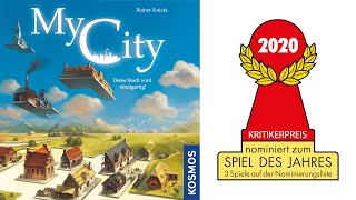 YouTube Review vom Spiel "My City" von Spiel des Jahres