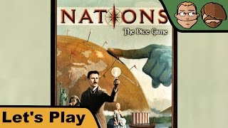 YouTube Review vom Spiel "Nations: Das WÃ¼rfelspiel" von Hunter & Cron - Brettspiele