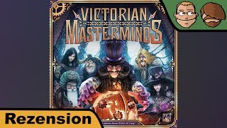 YouTube Review vom Spiel "Victorian Masterminds" von Hunter & Cron - Brettspiele