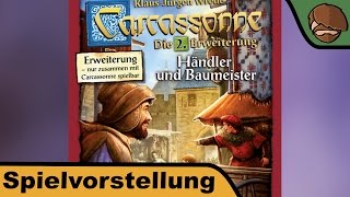 YouTube Review vom Spiel "Carcassonne: Der Fluss II (Mini-Erweiterung)" von Hunter & Cron - Brettspiele