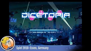 YouTube Review vom Spiel "Dicetopia" von BoardGameGeek