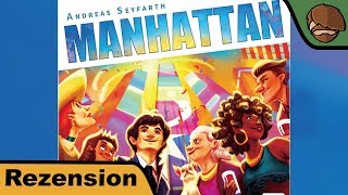 YouTube Review vom Spiel "Manhattan (Spiel des Jahres 1994)" von Hunter & Cron - Brettspiele