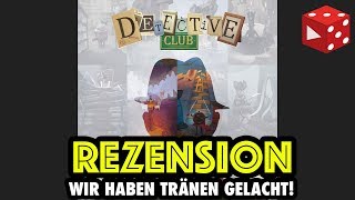 YouTube Review vom Spiel "Detective Club" von Brettspielblog.net - Brettspiele im Test