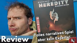YouTube Review vom Spiel "Heredity: Die Geschichte von Swan" von Hunter & Cron