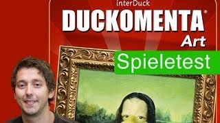 YouTube Review vom Spiel "Duckomenta Art" von Spielama