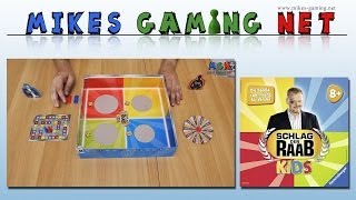 YouTube Review vom Spiel "Schlag den Raab: Das Quiz" von Mikes Gaming Net - Brettspiele