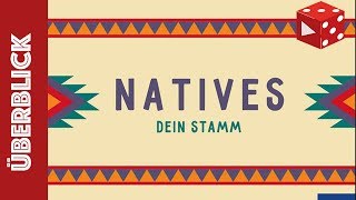 YouTube Review vom Spiel "Natives - Dein Stamm" von Brettspielblog.net - Brettspiele im Test