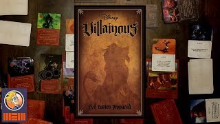 YouTube Review vom Spiel "Disney Villainous: Das Böse schläft nie" von BoardGameGeek
