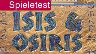 YouTube Review vom Spiel "Isis & Osiris" von Spielama