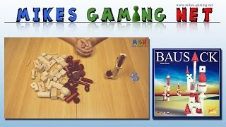 YouTube Review vom Spiel "Bausack" von Mikes Gaming Net - Brettspiele