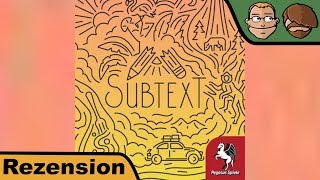 YouTube Review vom Spiel "Subtext" von Hunter & Cron - Brettspiele