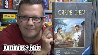 YouTube Review vom Spiel "Carpe Diem" von SpieleBlog