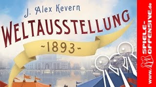YouTube Review vom Spiel "Weltausstellung 1893" von Spiele-Offensive.de