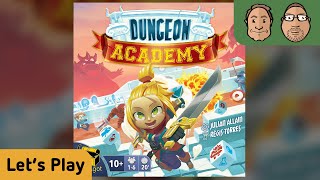 YouTube Review vom Spiel "Dungeon Academy" von Hunter & Cron - Brettspiele