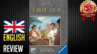 YouTube Review vom Spiel "Carpe Diem" von Brettspielblog.net - Brettspiele im Test