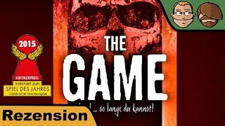 YouTube Review vom Spiel "The Game Kartenspiel" von Hunter & Cron - Brettspiele