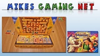 YouTube Review vom Spiel "Fluch der Mumie" von Mikes Gaming Net - Brettspiele