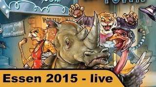 YouTube Review vom Spiel "Beasty Bar: New Beasts in Town (Erweiterung)" von Hunter & Cron - Brettspiele