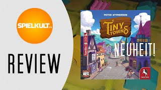 YouTube Review vom Spiel "Tiny Towns" von SPIELKULTde