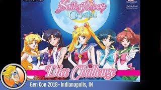 YouTube Review vom Spiel "Sailor Moon Crystal: Dice Challenge" von BoardGameGeek