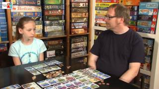YouTube Review vom Spiel "Machi Koro (Sieger À la carte 2015 Kartenspiel-Award)" von Spiel des Jahres