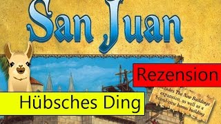 YouTube Review vom Spiel "San Juan - Das Kartenspiel (Sieger À la carte 2004 Award)" von Spielama