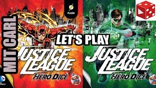 YouTube Review vom Spiel "Justice League: Hero Dice – Flash" von Brettspielblog.net - Brettspiele im Test