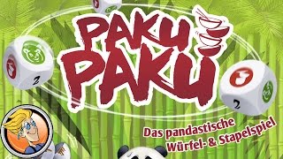 YouTube Review vom Spiel "Paku Paku" von BoardGameGeek