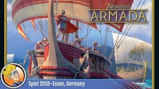 YouTube Review vom Spiel "7 Wonders: Armada (4. Erweiterung)" von BoardGameGeek