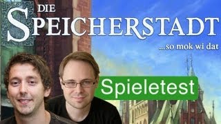 YouTube Review vom Spiel "Die Speicherstadt" von Spielama