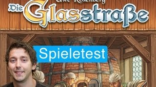 YouTube Review vom Spiel "Die Glasstraße" von Spielama