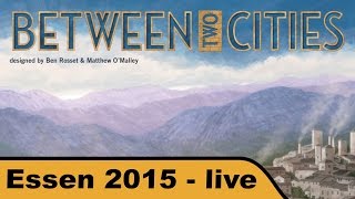 YouTube Review vom Spiel "Between Two Cities" von Hunter & Cron - Brettspiele