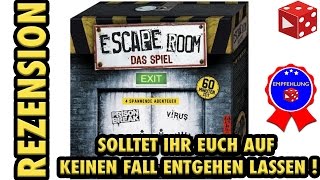 YouTube Review vom Spiel "Escape Room: Das Spiel – Virtual Reality" von Brettspielblog.net - Brettspiele im Test