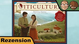YouTube Review vom Spiel "Viticulture Essential Edition" von Hunter & Cron - Brettspiele