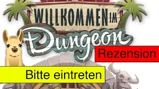 YouTube Review vom Spiel "Willkommen im Dungeon" von Spielama